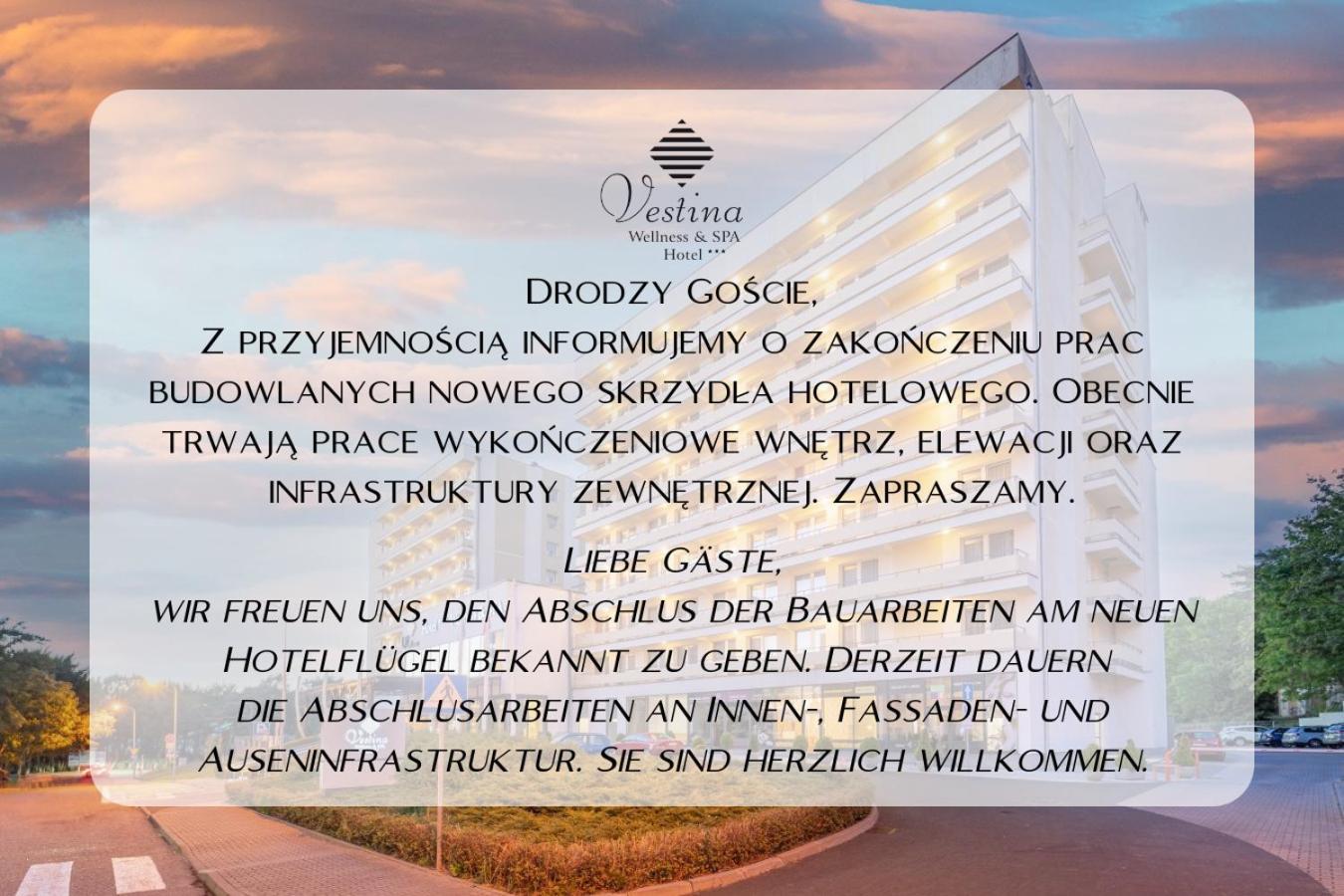 Vestina Wellness & Spa Hotel Miedzyzdroje Exterior photo